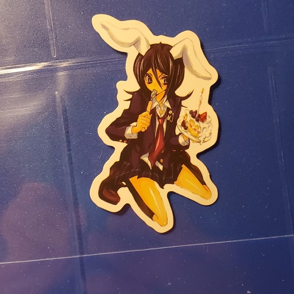 Other | Rukia Rabbit Sticker | Poshmark